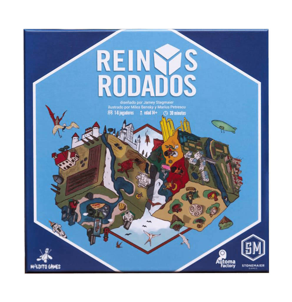 Juego de mesa "Reinos Rodados"