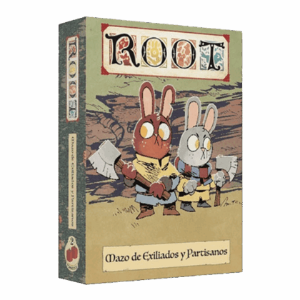 Juego de mesa "Root: Pack Cartas de Exiliados y Partisanos"