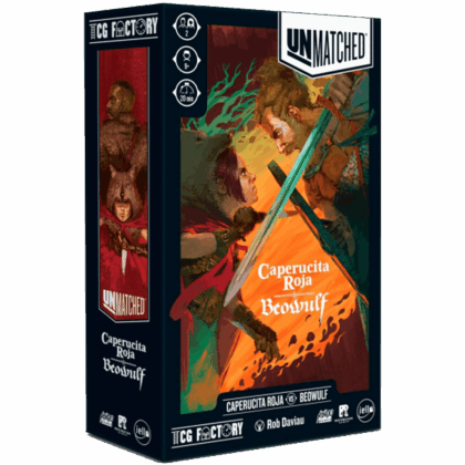 Juego de mesa "Unmatched: Caperucita & Beowulf"