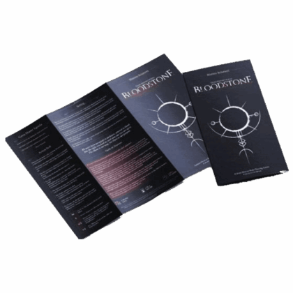 Libro para juego de rol "Bloodstone"