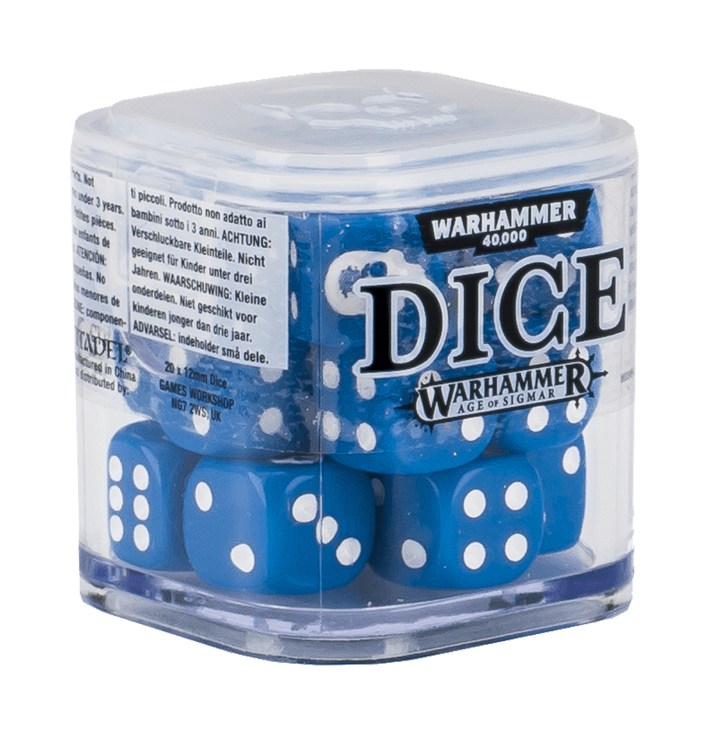 Citadel: Dice Set - 12 mm - Blue