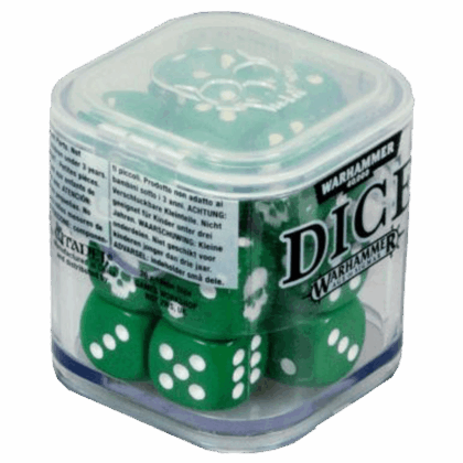 Citadel: Dice Set - 12 mm - Green