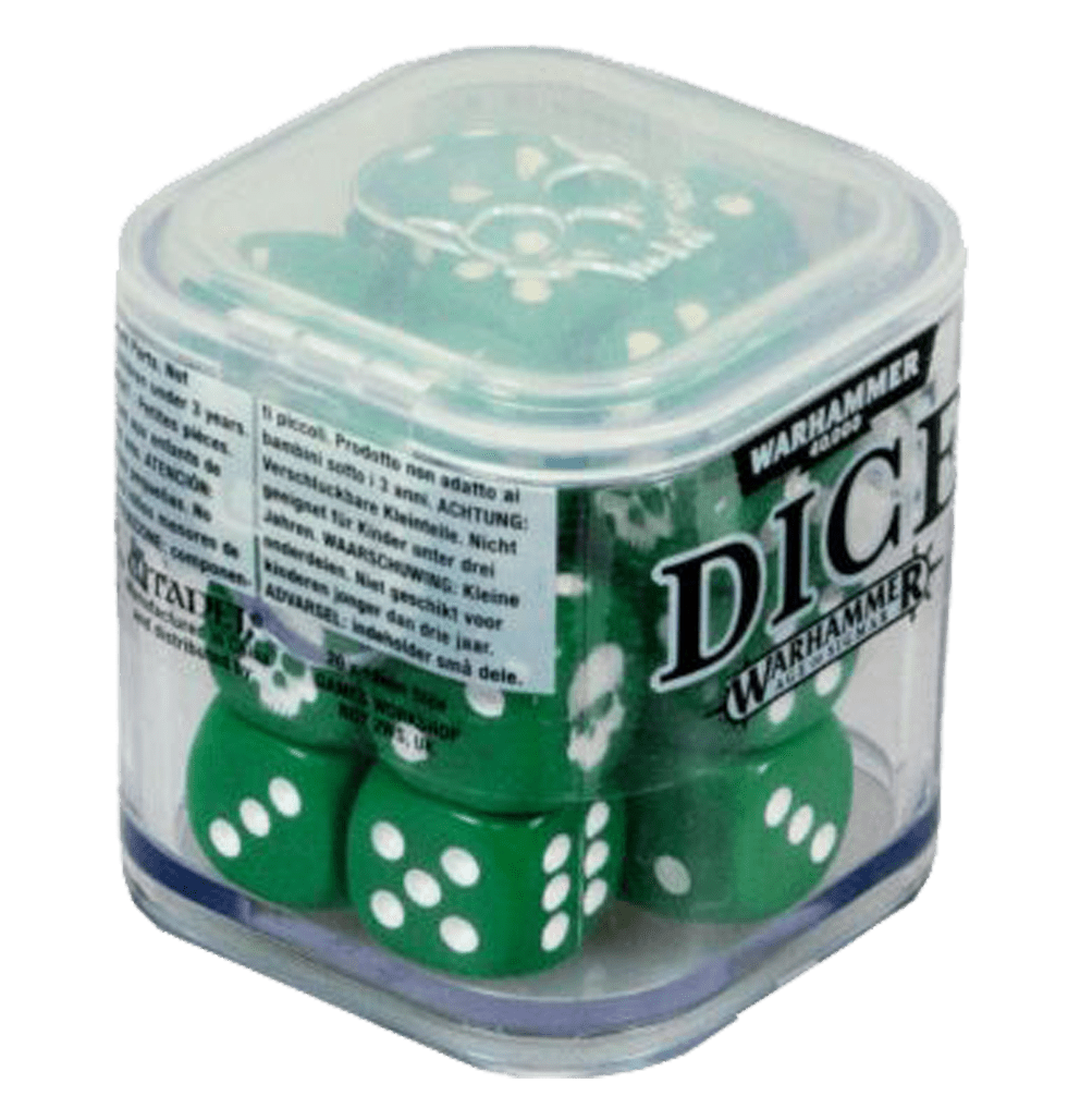 Citadel: Dice Set - 12 mm - Green