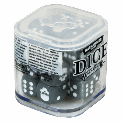 Citadel: Dice Set - 12 mm - Grey