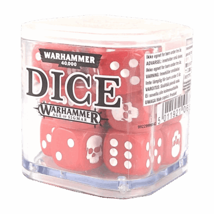 Citadel: Dice Set - 12 mm - Red
