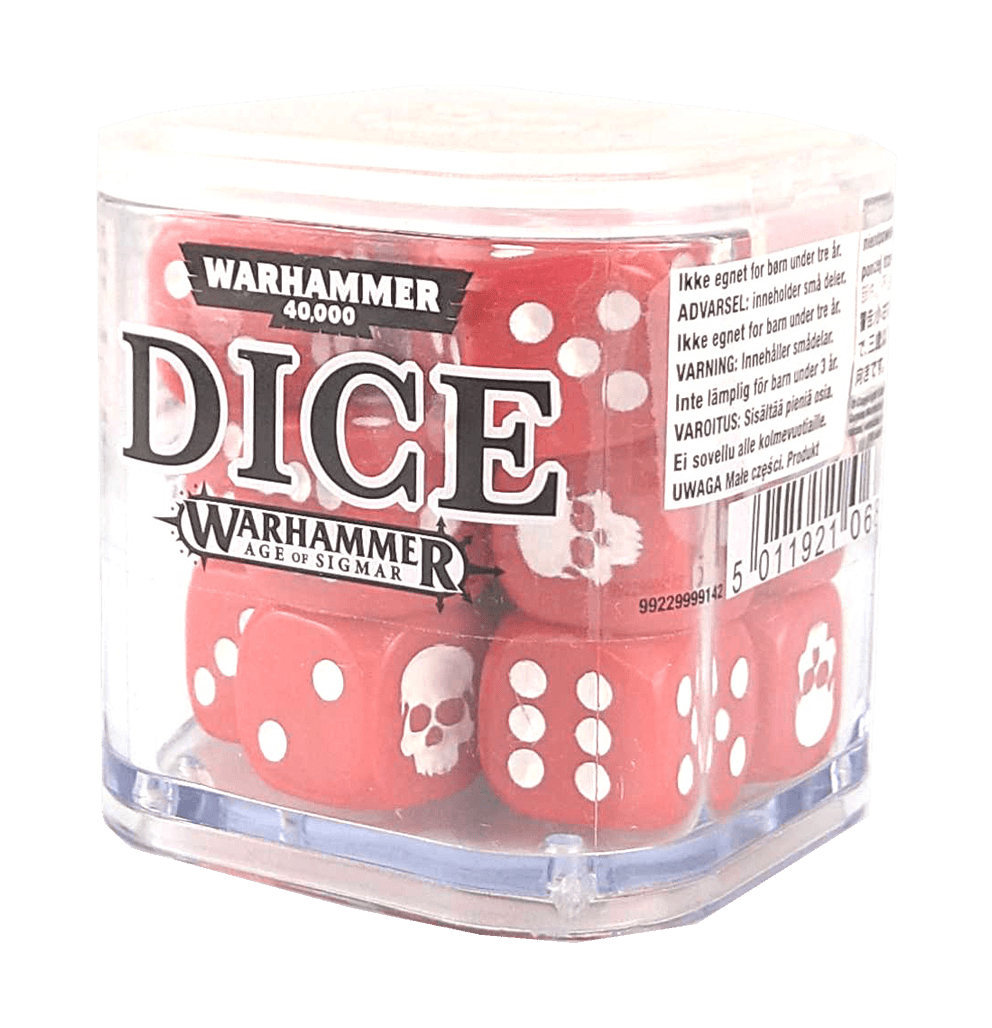 Citadel: Dice Set - 12 mm - Red