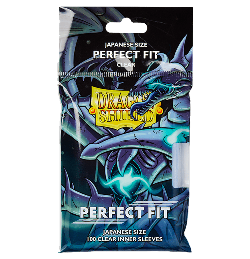 Sleeves Dragon Shield - CLEAR - Perfect Fit - 59 x 86 mm - Pack 100