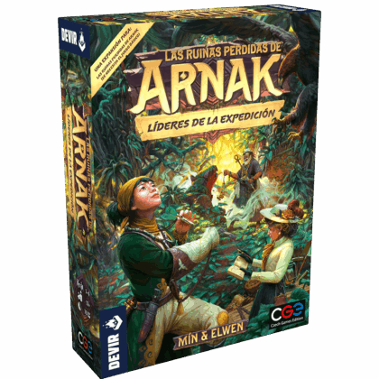 Juego de mesa "Las Ruinas Perdidas de Arnak: Líderes de la Expedición"