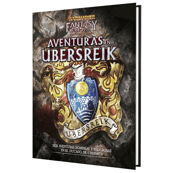 Libro para juego de rol "Warhammer Fantasy Role Play - Aventuras en Ubersreik"