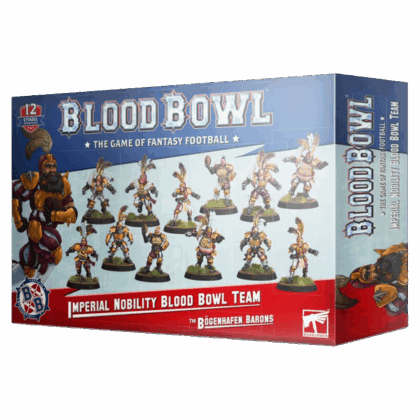 Caja de Miniaturas "Blood Bowl: Imperial Nobility Team"