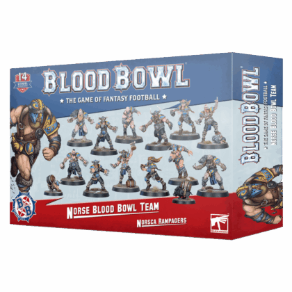 Caja para Juego de Miniatura "Blood Bowl: Norse Team"