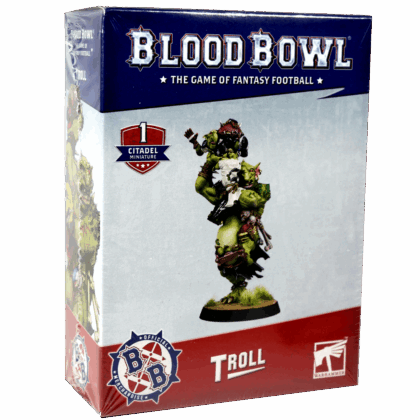 Caja para Juego de Miniatura "Blood Bowl: Troll"
