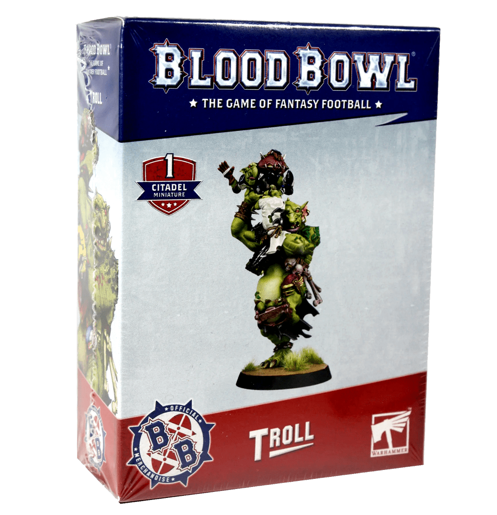 Caja para Juego de Miniatura "Blood Bowl: Troll"