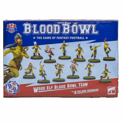 Caja de Miniaturas "Blood Bowl: Wood Elf Team"