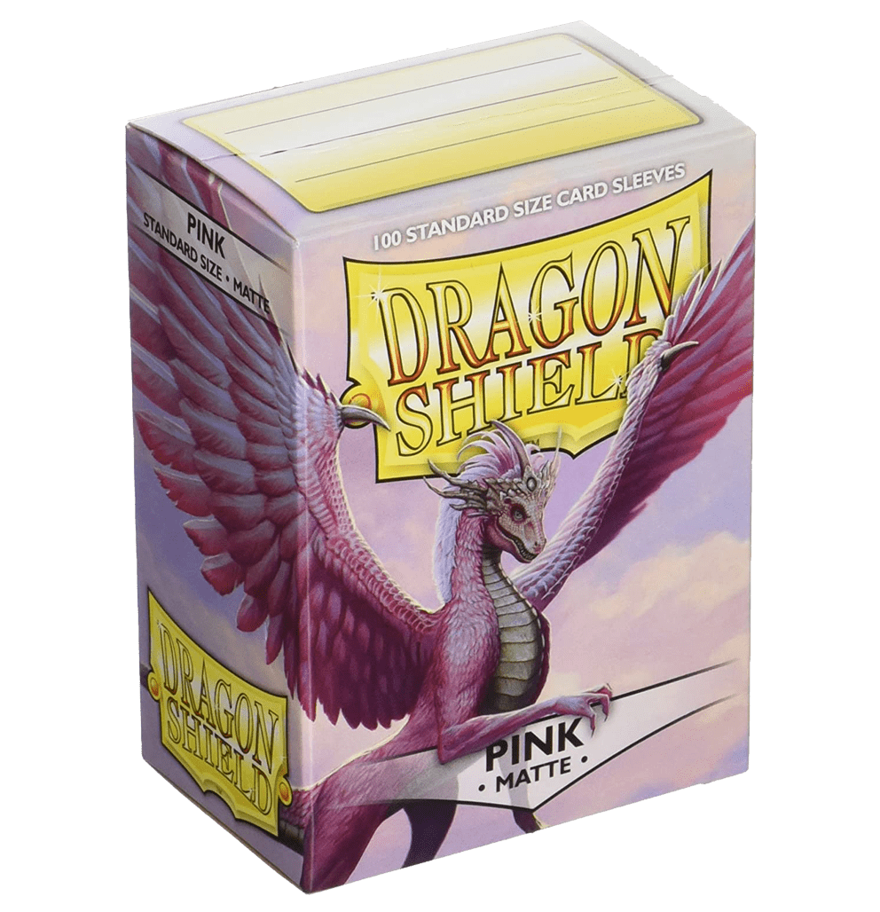 Sleeves Dragon Shield - PINK MATTE - 63 x 88 mm - Pack 100