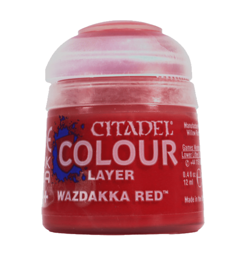 Pintura para Miniaturas "Layer - Wazdakka Red"