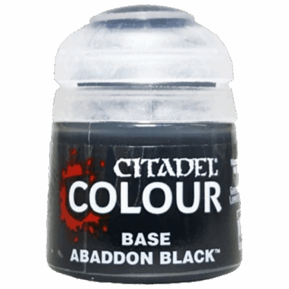Pintura para Miniaturas "Base - Abaddon Black"