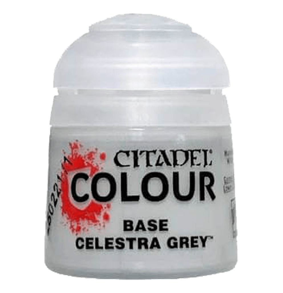 Pintura para Miniaturas "Base - Celestra Grey"