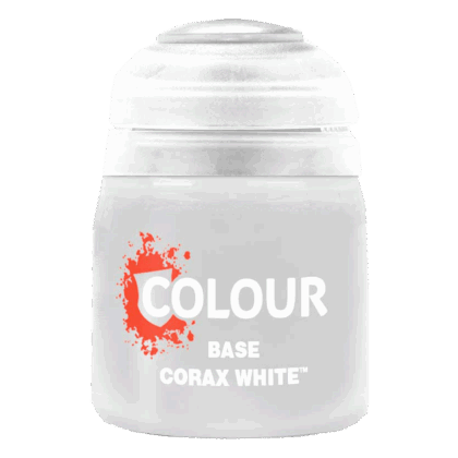 Pintura para Miniaturas "Base - Corax White"