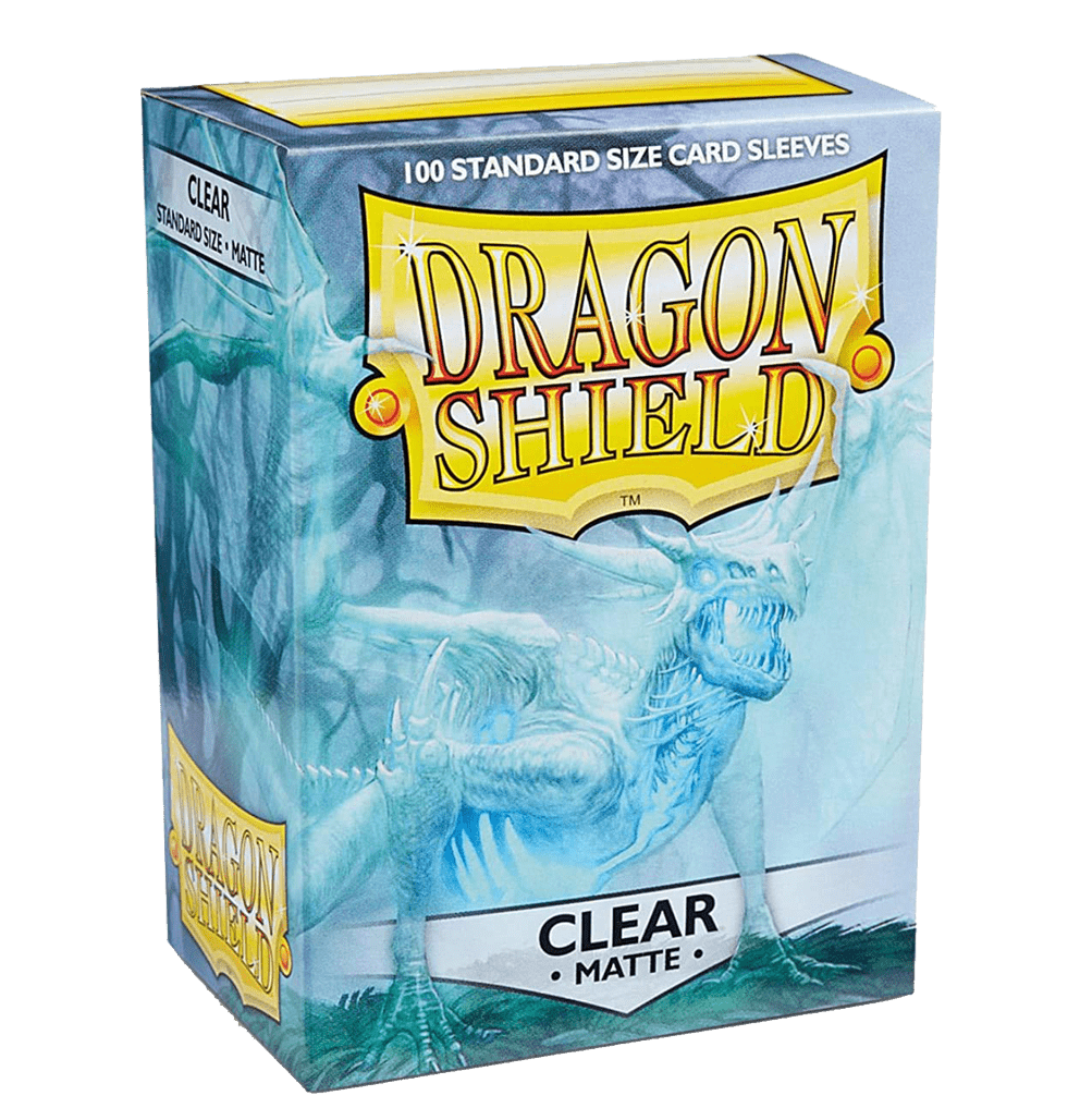Sleeves Dragon Shield - CLEAR MATTE - 63 x 88 mm - Pack 100