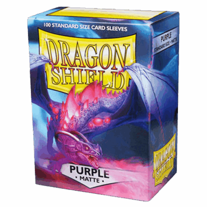 Sleeves Dragon Shield - PURPLE MATTE - 63 x 88 mm - Pack 100