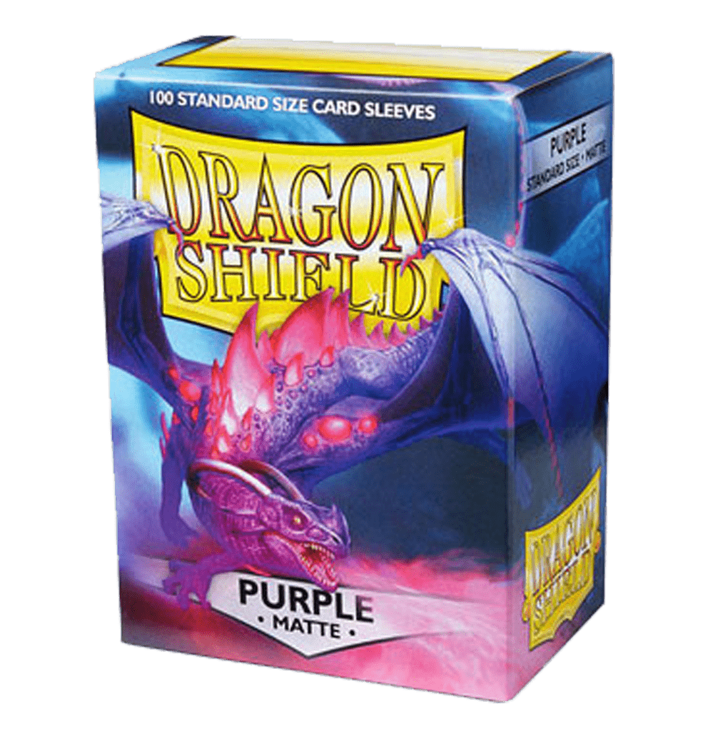Sleeves Dragon Shield - PURPLE MATTE - 63 x 88 mm - Pack 100