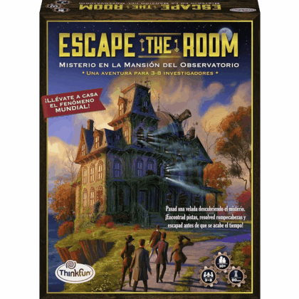 Juego de mesa "Escape The Room: Misterio en la Mansión del Observatorio"
