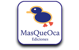 Logo de la Editorial "MasQueOca Ediciones"