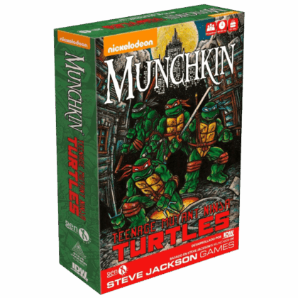 Juego de mesa "Munchkin: Tortugas Ninja"