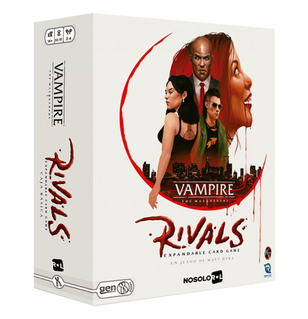 Libro para juego de rol "Vampire TM: Rivals"
