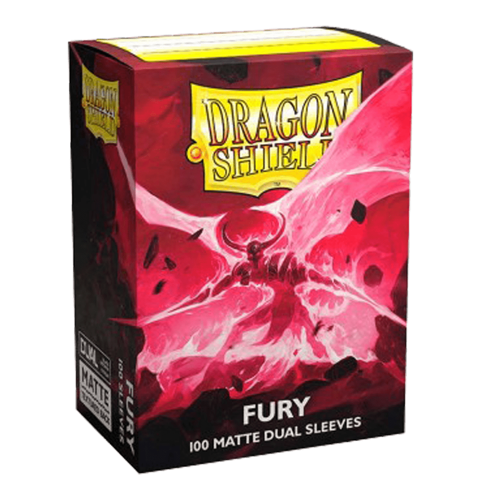 Sleeves Dragon Shield - FURY - MATTE DUAL - 63 x 88 mm - Pack 100