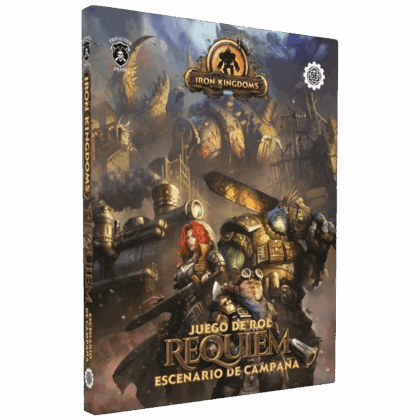 Libro de juego de rol "Iron Kingdoms: Requiem"