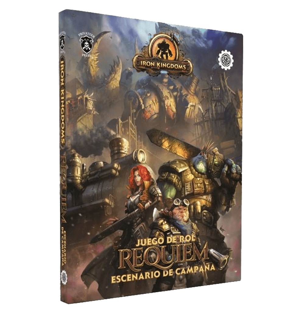 Libro de juego de rol "Iron Kingdoms: Requiem"