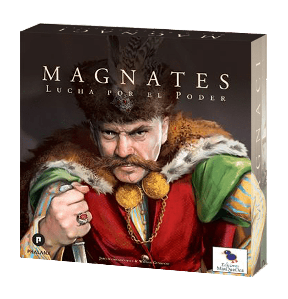 Juegp de mesa "Magnates: Lucha por el Poder"