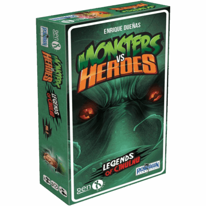 Juego de mesa "Monsters vs Héroes - Legends of Chtulu"