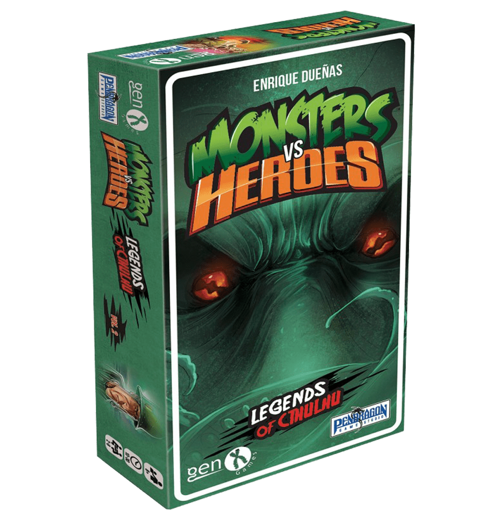 Juego de mesa "Monsters vs Héroes - Legends of Chtulu"