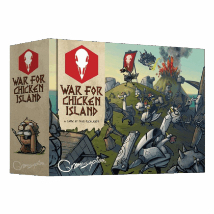 Juego de mesa "War for the Chicken Island"