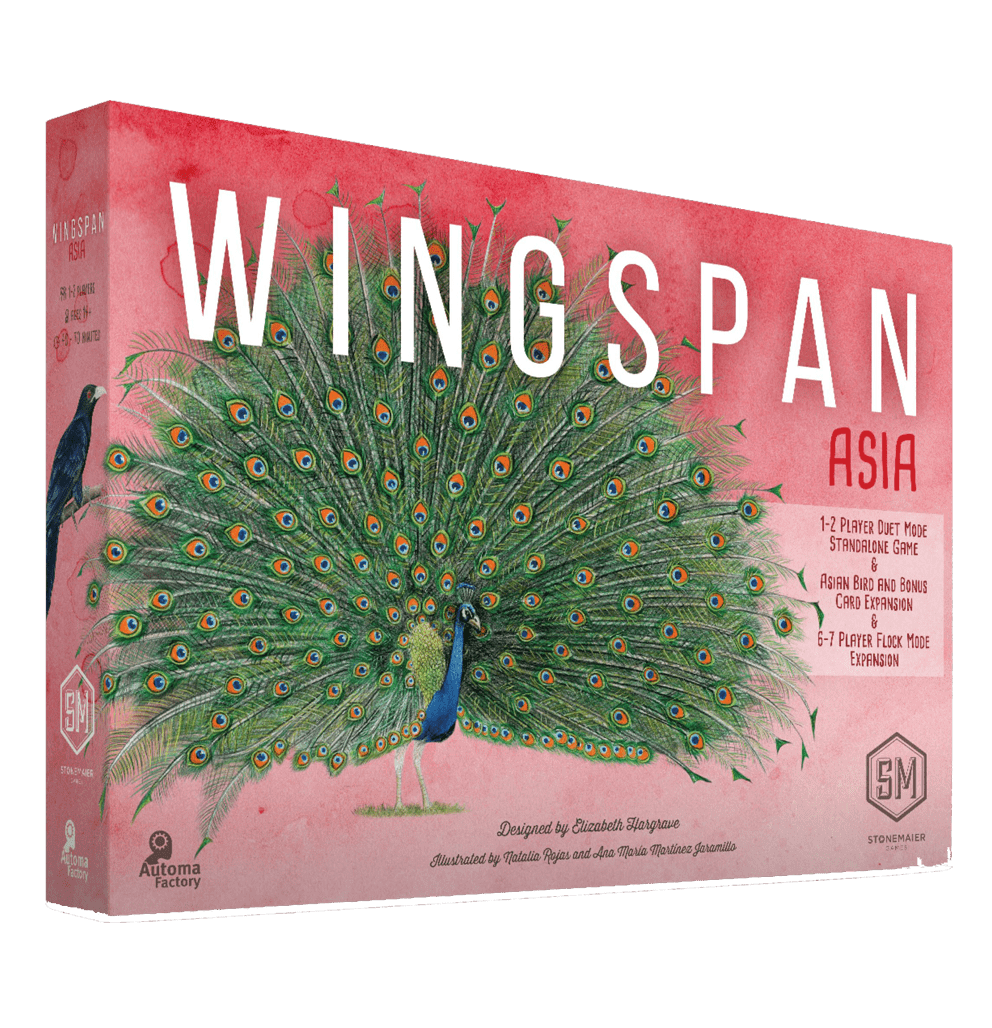 Juego de mesa "Wingspan: Expansion Asia"