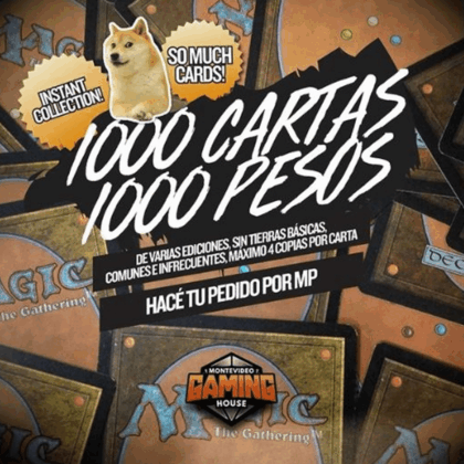 Pack especial "MTG Magic: Pack 1000 cartas"