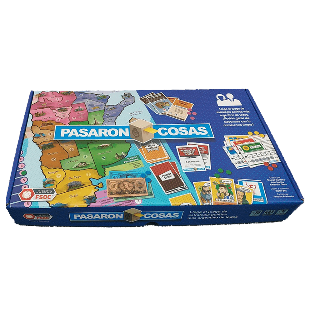 Juego de mesa "Pasaron Cosas"