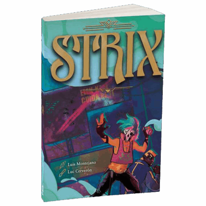 Libro para juego de rol "Strix"