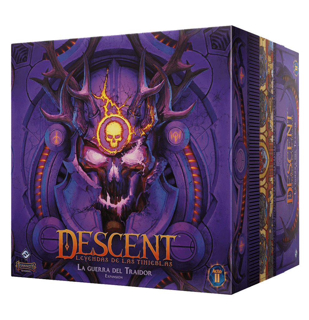 Juego de mesa "Descent Leyendas de las Tinieblas: La Guerra del Traidor"