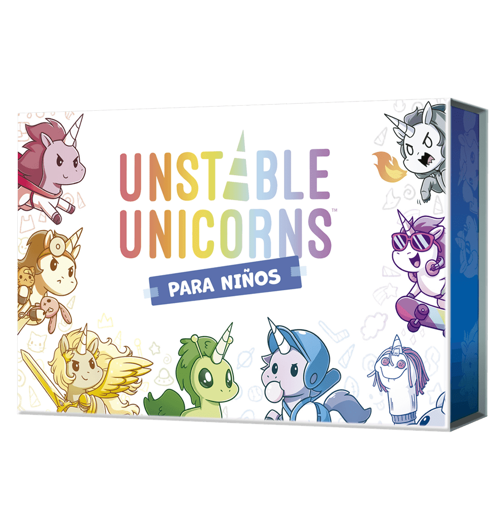 Juego de mesa "Unstable Unicorns Para Niños"