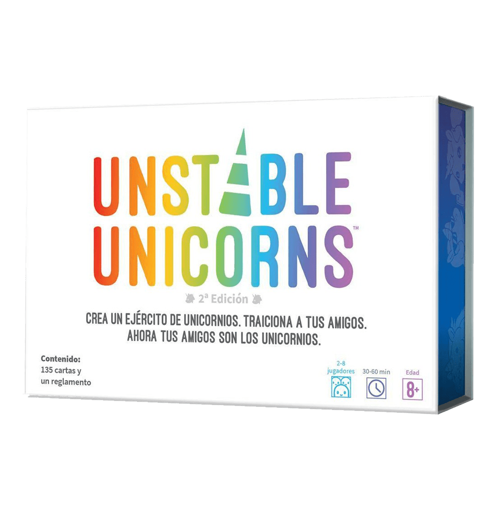 Juego de mesa "Unstable Unicorns"