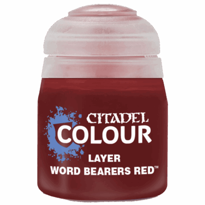 Pintura Citadel color "Layer - Word Bearers Red"