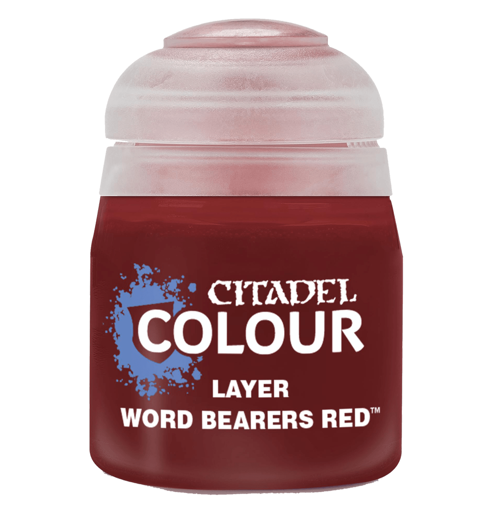 Pintura Citadel color "Layer - Word Bearers Red"