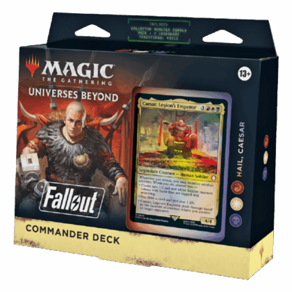 Mazo de cartas "Magic the Gathering: Fallout Commander Deck - Hail, Caesar"