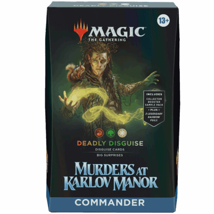 Magic the Gathering: "Murders at Karlov Manor" Commander Deck: Deadly Disguise