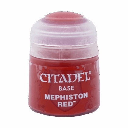 Pintura para Miniaturas "Base - Mephiston Red"
