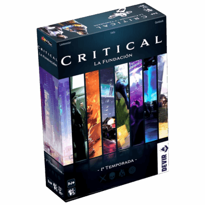 Caja para juego de rol "Critical - La Fundación"